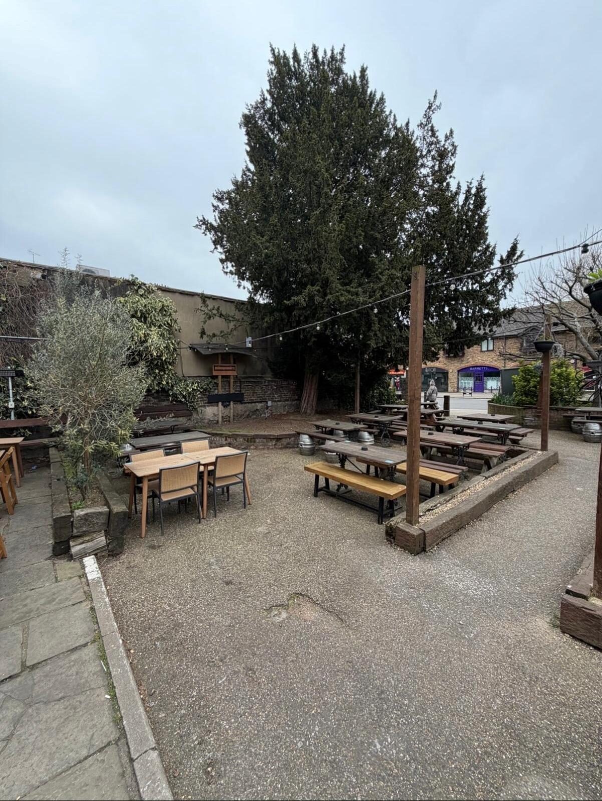 Landscaped courtyard with paving, London & Essex